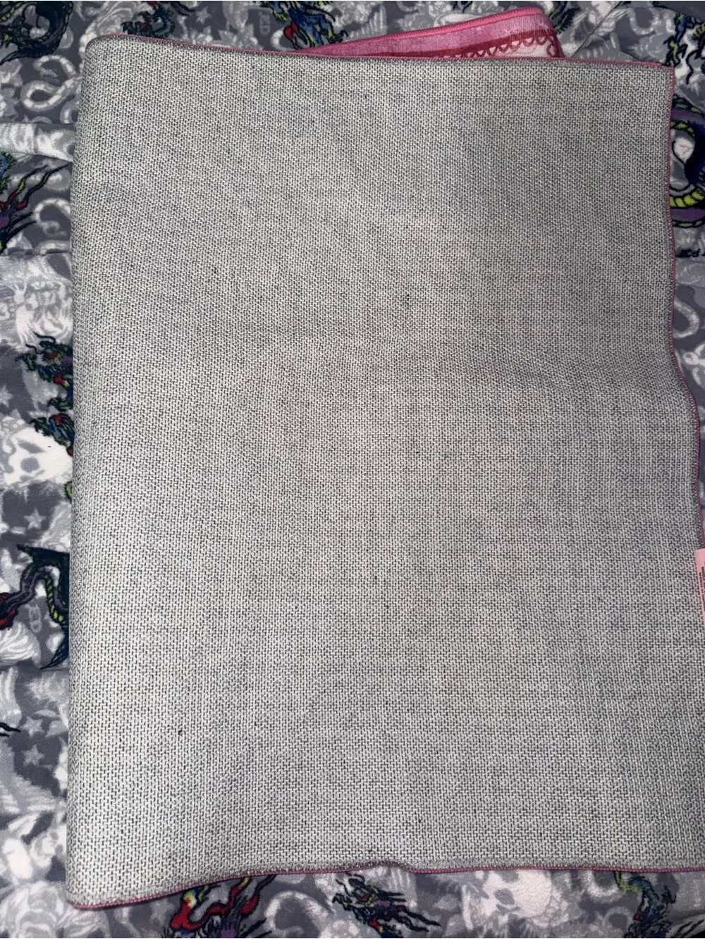 Juicy Couture White and Pink Bow Print Accent Rug